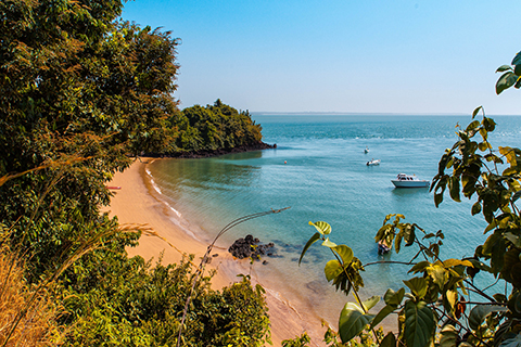 A stock photo of the Bijagos Islands in Guinea Bissau.